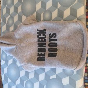 REDNECK ROOTS Dog Hoodie Coat - S